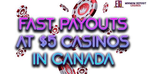 Top $5 Canadian Online Casinos .